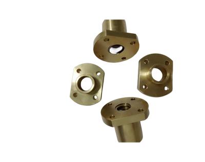 China Customized CNC Machined Brass Parts , Precision Machining Metal Parts ANSI Standard for sale