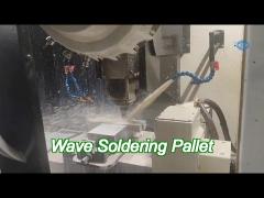 Aluminum Wave Soldering Pallet With Max Temperature Of 200C And Max Pressure Of 50Kg