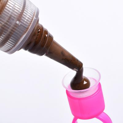 China High Quality Disposable Plastic Ink Ring Cup Permanent Makeup Eyelash Glue Ring Cup Permanent Makeup Tattoo for sale