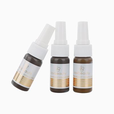 China 35 G/Piece Tattoo Pigment 4 Color 15ML Semi Organic Micro Pigmentation Cream Condition Permanent Makeup Pigment for sale