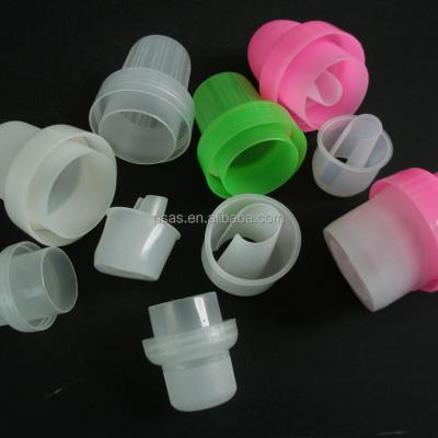 China Screw Cap / Disc Cap / Flip Top Laundry Liquid Detergent Caps For Bottle for sale