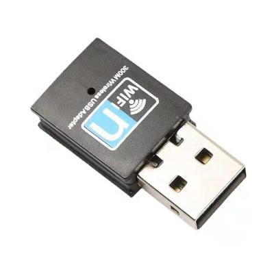 China Desktop Desktop/Laptop 300M Wireless Receiver Adapter Cd Free USB Wifi Notebook RTL8192 Network Card for sale