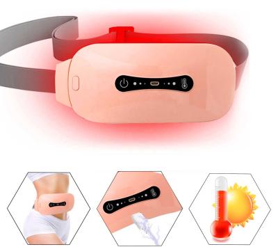 China 2021 New Vibration+Heating+Portable Android Connect Usb Charging Smart Palace Hot Belt for sale