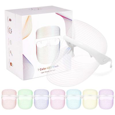 China Skin Tightening Photon Pdt Red Light Beauty Therapy Korean Wireless Rechargeable Face Skin Anti Aging Facial Machine Led Mask for sale