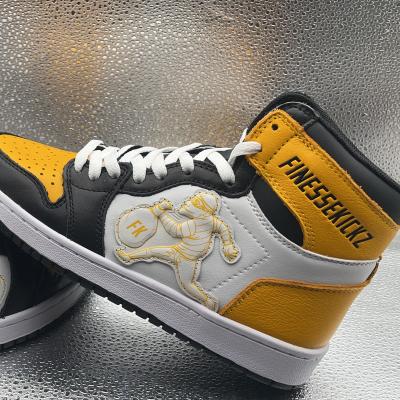 China High Quality Light Custom Logo Design Mens High Top Casual Shoes Sneakers Fashion Sneakers Walking Basketball Shoes Men for sale