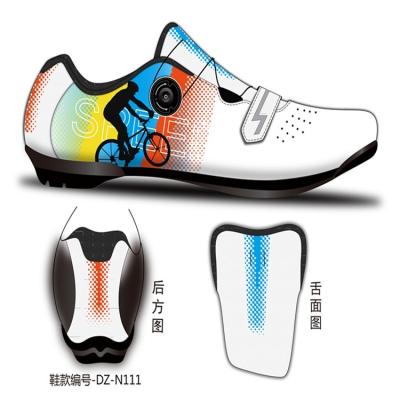 China Carbon fiber light weight perfect quality shoes colorful mtb sports shoes popular recycling recycling for sale