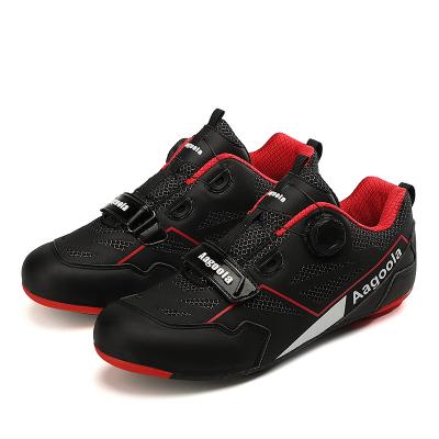 China 2021 Carbon Fiber Lightweight Cycling Men's Road Bike Shoes Ultralight Bicycle Road Shoes Bike Lock Shoes for sale