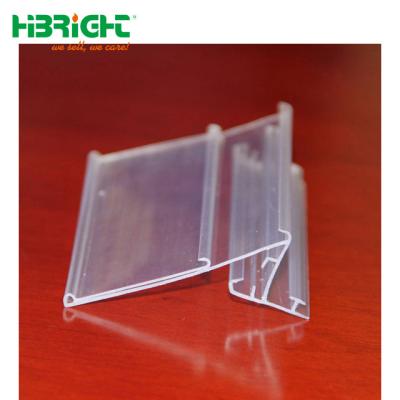 China Custom Size High Transparency PVC PVC Customized Length Customized Plastic Rack For Shelves Racks Hooks for sale