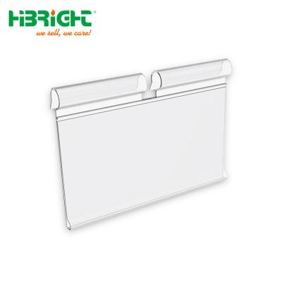 China Custom Free Samples PET High Transparency PVC Price Tag For Hooks for sale