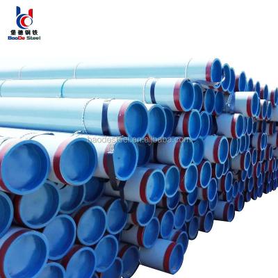 China Structure Pipe EN10210 S275JRH Seamless Steel Pipe CHS With Black Painting Used For Structure Tube for sale