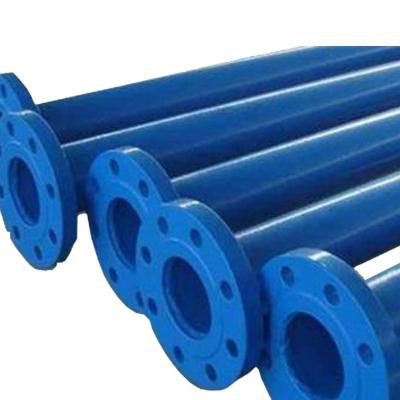 China Structure Pipe Clamp Ends Spiral Welded Steel Pipe for sale