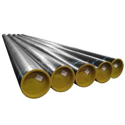 China Structure Pipe EN 10210 S275JRH Electric Welded Black ERW Steel Pipes for sale