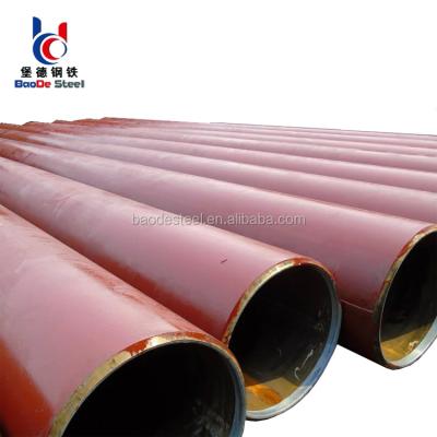 China Gas Pipe API 5L X70 PSL1 LSAW WELDED STEEL PIPE APPLICATION WITH GAS PIPELINE for sale