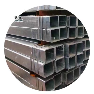 China Iron and Steel Company Structure Pipe Q235B Square Steel Pipe for sale