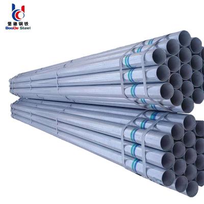 China Structure Pipe 20 Inch ASTM Hot Dip Schedule 40 Galvanized Seamless Carbon Steel Pipe High Quality Pipe for sale