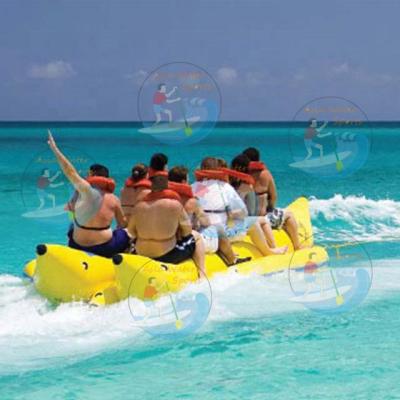 China The Sea 10 Riders Water Integrated Banana Boat Flyfish Ski Tube Inflatable Towable Boat For Beach Jet Ski for sale