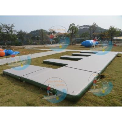 China Large Inflatable Floating Platform Jet Ski Dock Inflatable Boat Dock Inflatable Floating Dock for sale