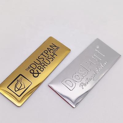 China Aluminum Stainless Steel Label And Waterproof Custom Metal Label Thick Tags for sale