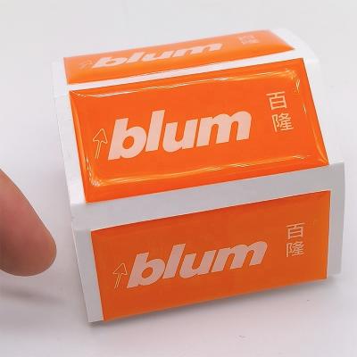 China Waterproof Resin 3d Dome Sticker Waterproof Epoxy Resin Labels Plastic Logo Sticker for sale