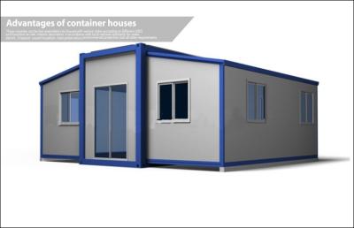 China Prefabricated Contemporary Container Homes With EPS Sandwich Panel 5650mm*6508mm*2800mm for sale