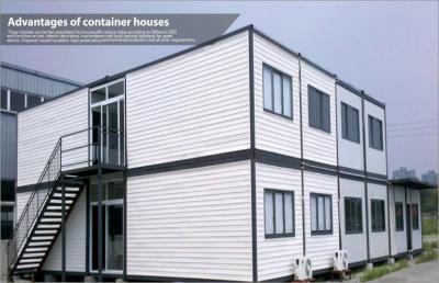 China Two Storey Prefabricated Accommodation , Multi Family Modular Homes For Staff dormitory for sale