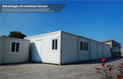 China Standard Prefab Homes / EPS Sandwich Panel Modular House For Living or Office for sale