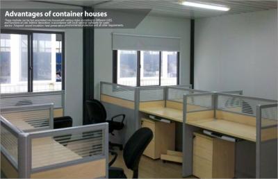 China 50mm EPS Panel Mobile Office Containers House for Warehouse or Work Shop for sale