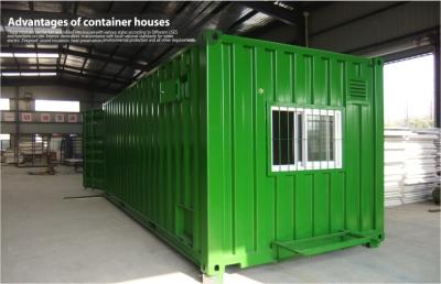 China 20ft Recycled Shipping Container House For Storage House / Office for sale