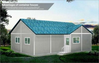 China Village light steel structure building mobile prefab house , Contemporary Design for sale