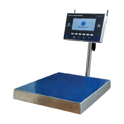 China Weight Function 150KGS Android LED Digital 50*60cm Platform Scale with APP Customized for sale