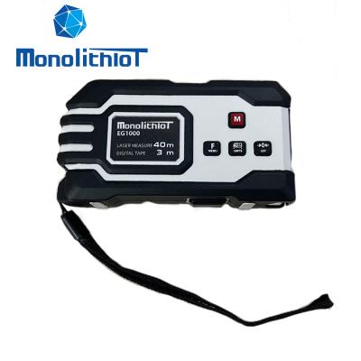 China ABS & MonolithioT 40M Smart Stainless Steel Laser Distance Meter Data Transfer Online for sale