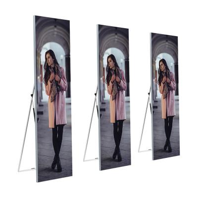 China Indoor P2.5 2.5Mm Wifi Control Digital Advertising Poster Banner Led Display Screen Shopping Mall  Led Video Wall for sale