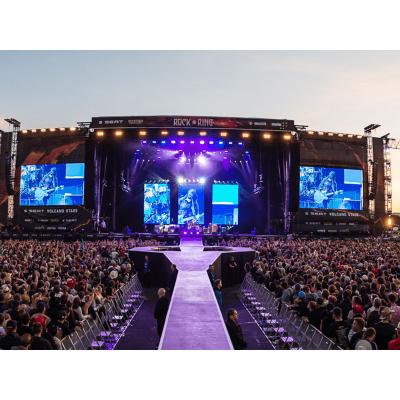 China Outdoor 500X500Mm P4.81 Rental Led Video Wall Screen Pantalla Led Exterior 4.81Mm Outdoor Stage Easy Installation Led Display Screen for sale