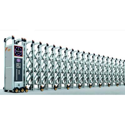 China Factory / School Gate Modern Electric Stainless Steel Telescopic Gate for sale