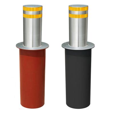 China High Visible 304 Stainless Steel Automatic Hydraulic Bollard Electric Rising Hydraulic Bollards for sale