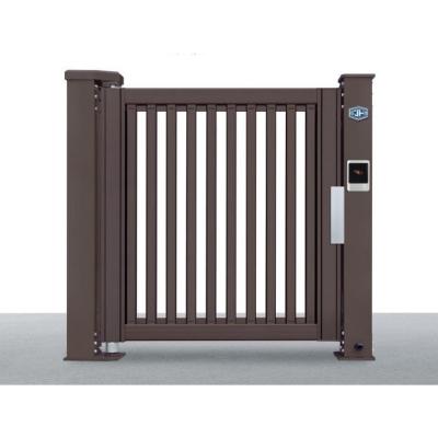 China Modern Automatic Flap Gate QR Code Reader Access Control System Face Recognition Security Barrier Gate for sale