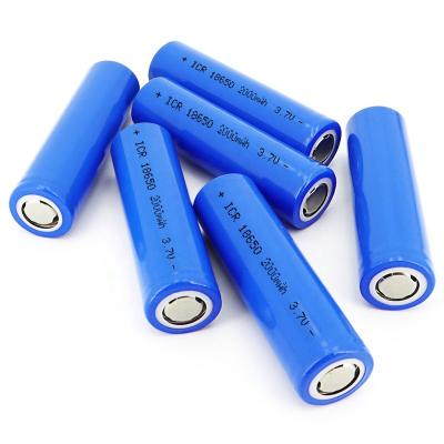 China Toys Large Capacity Power Tools Cylindrical Protected Akku Wholesale 3.7 2000 mAh Cell Li-ion Lithium 18650 Batteries for sale