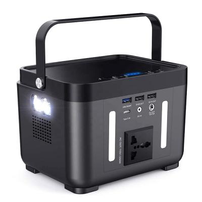 China Cordless Charging Led Outlet 200W 110V 220v Outdoor Pure Battery Station AC Sine Wave Supply Emergency Power Portable Generator for sale