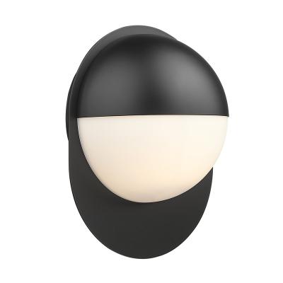 China Dimmable Modern Industrial Indoor Wall Sconce for Bedroom Living Room Globe Bathroom Wall Light in Black Finish Vanity Light for sale