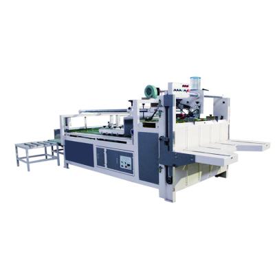 China corrugated food box folder gluer machine for sale