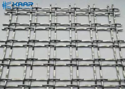 China Woven Metal Wire Mesh Gabion , Decorative Gabion Baskets Lock Crimped for sale