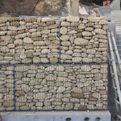 Chine Pente Mesh Gabion Wall soudé par protection de l'acier 5mm de fer à vendre