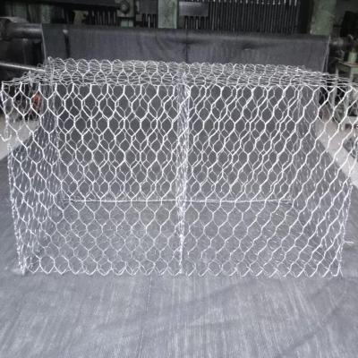 China 60x80mm 3.4mm Dia Woven Gabion Baskets For Hafen-Projekt zu verkaufen