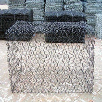 China Hete Gegalvaniseerde 2mm Hexagonale Geweven Gabion Manden Te koop