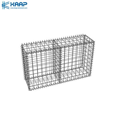 China 1mx0.5mx0.5m Galvanized Gabion Baskets Welded Decorating Garden for sale