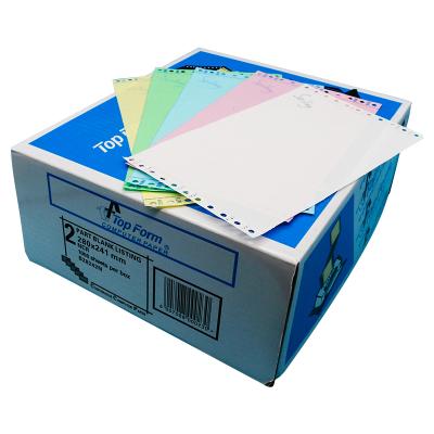 China Wholesale Price Pay Slip NCR ATM Computer State Pin Ad Printer Roll Carbonless Paper 80*80mm for sale