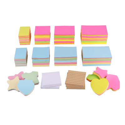 China Convenient 76mm*76mm Self Adhesive Sticky Sticky Note Notes 76mm*76mm Wholesaler Customized Sticky Note for sale