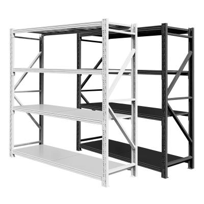 China Corrosion Protection Good Selling Powder Coated Heavy Duty Metal Warehouse Storage Tray Racks And Shelving System for sale