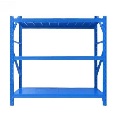 China Corrosion Protection High Standard Customized High Quality Medium Sized Warehouse Industrial Steel Shelves for sale