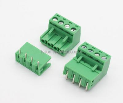 China PA66/UL94 V-0 Replace Phoenix MSTB 2.5 5.0/5.08mm Pitch PLC Screw Terminal Blocks for sale